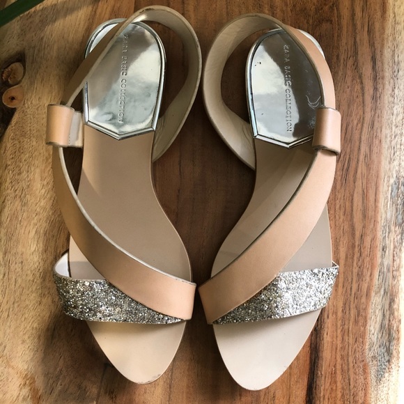 ZARA - Beige Flat Sandals - Picture 4 of 6